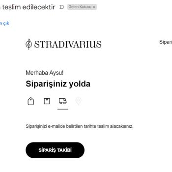 Stradivarius Kargom 2 Haftadır Yolda Ve İade Yapılmıyor!