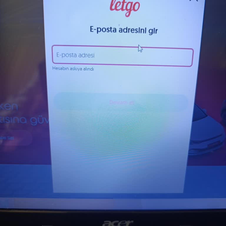 Letgo Hesabım Askıya Alındı