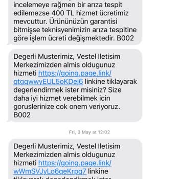 1 Aydır Buzdolabı Sorununu Çözmeyen Vestel Servisi