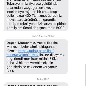 1 Aydır Buzdolabı Sorununu Çözmeyen Vestel Servisi