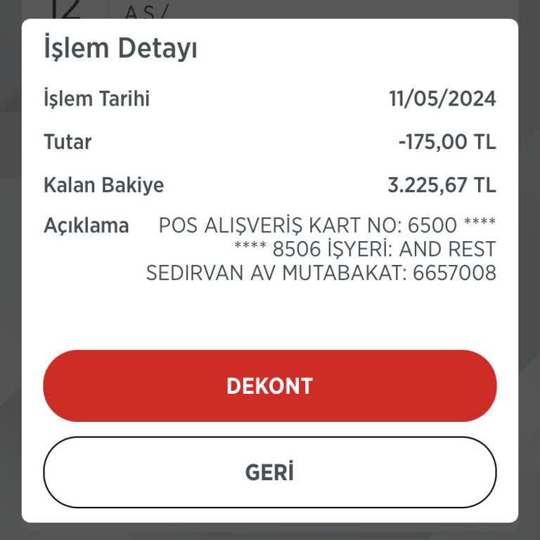 McDonald's Paramı Geri İade Edin