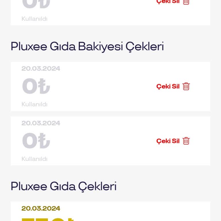 Pluxee Türkiye Benim Çekim Nerede Kullanıldı