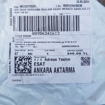 Glass Repair, Cam Çatlağı Tamir Kiti