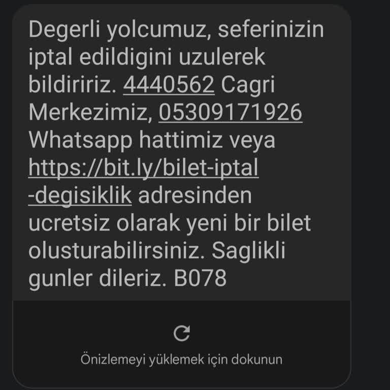 Kamil Koç Sefer İptali Mağduruyum