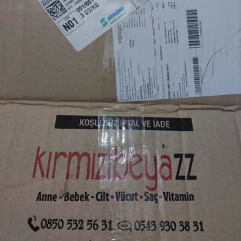 kirmizibeyazz.com Hasarlı Kargo İle Sağlıklı Ürün