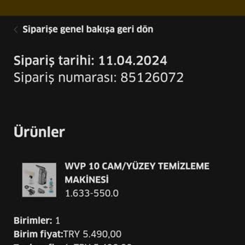 Karcher Ürün Aldım 40 Gündür Kargoya Verilmedi Karcher Pişmanlıktır.