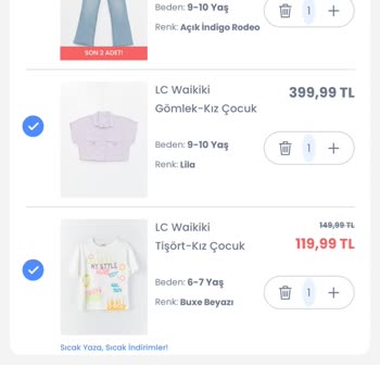 LCW Uygulaması Herkeste Sepette Ürün Görünmüyor Sorunu Veriyor