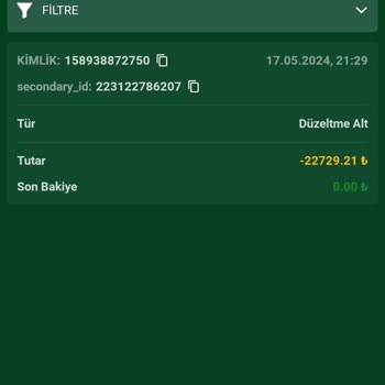 Betkolik Haksız Kazanç Silme