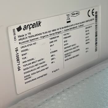 Arçelik Buzdolabı Kabininde Gaz Kaçağı Sorunu