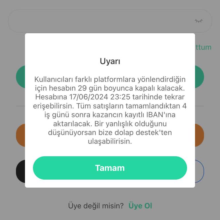 Dolap 30 Günlük Engel!