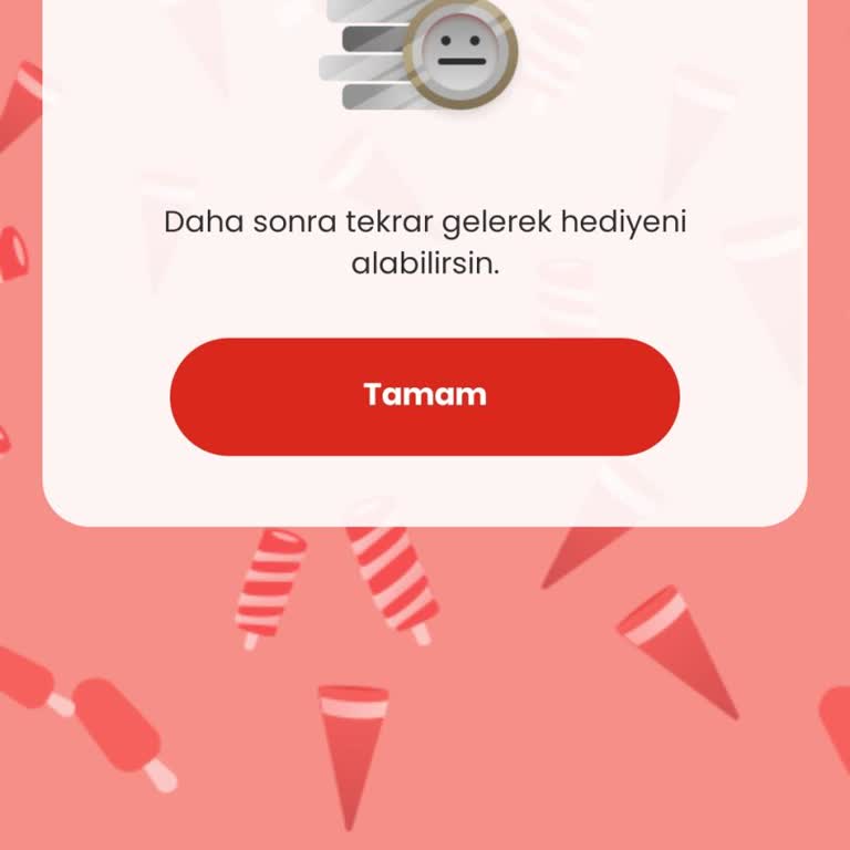 Algida "Kod Giriş Limitine Ulaştınız! " Hatası