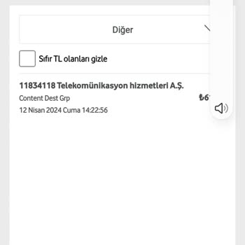Vodafone Şikayet 11834118 Content Dest Grp