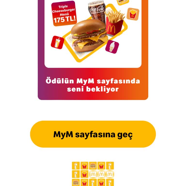 McDonald's Burger Crush Hediye Kayboldu