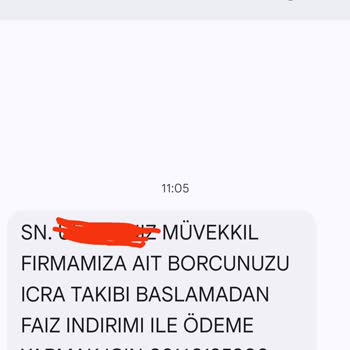 Metka Hukuk Bürosundan Gelen SMS Mesajı Hakkında