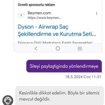 Dikkat! Sahte Dyson Airwrap Satış Sitelerine Karşı Uyanık Olun