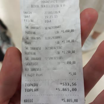 Oysho Hatalı Ürünü Kabul Etmiyor.