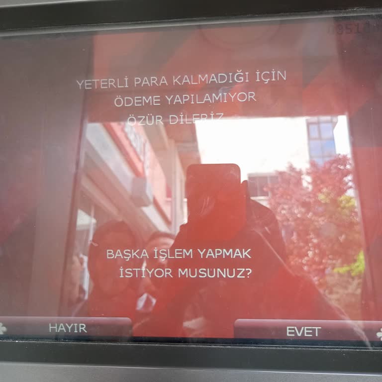 Ziraat ATM'lerinden Para Çekilemiyor