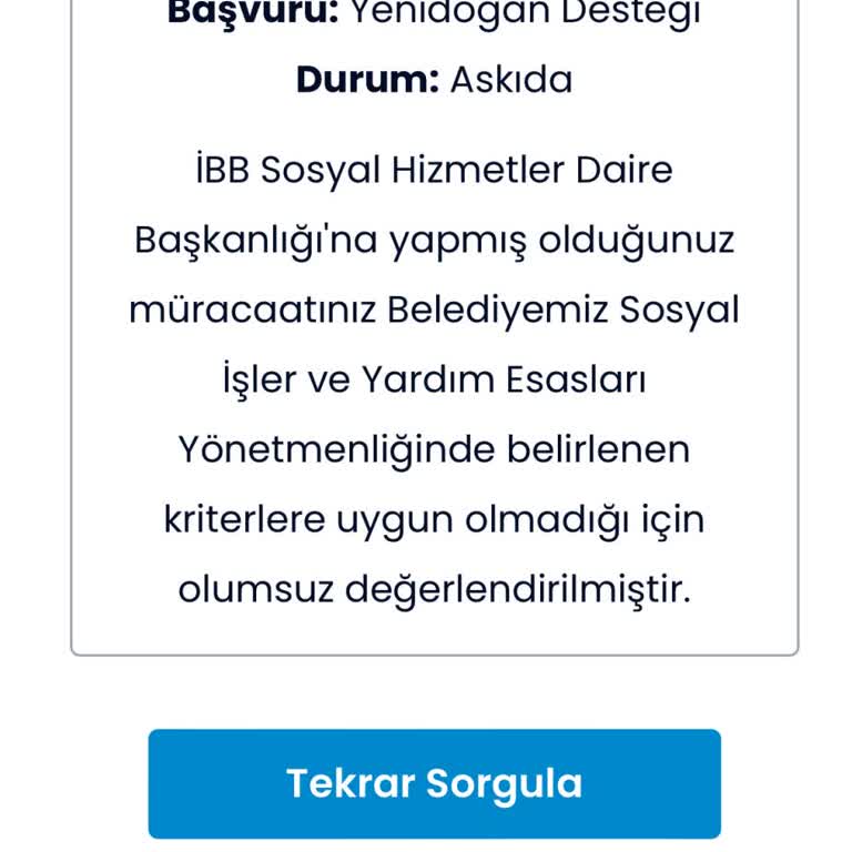 İBB - İstanbul Büyükşehir Belediyesi Yeni Doğan Paket Ret!