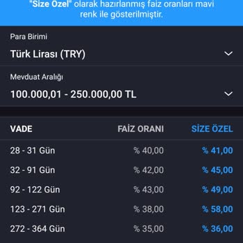 İş Bankası Vadeli Oranı Gösterdiği İle Uyguladığı Farklı
