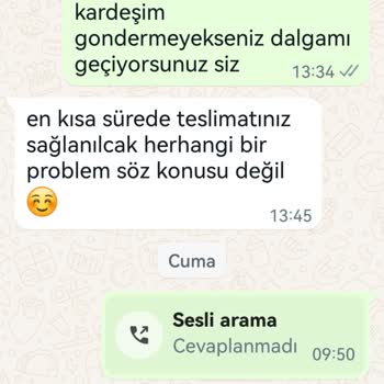 Ege Tepe Ücretini Aldığı Ürünü Göndermiyor