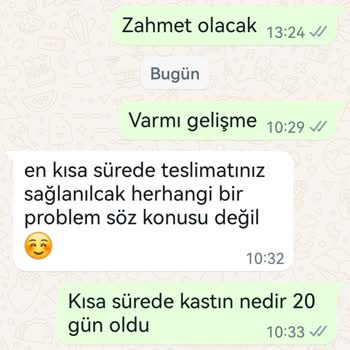 Ege Tepe Ücretini Aldığı Ürünü Göndermiyor