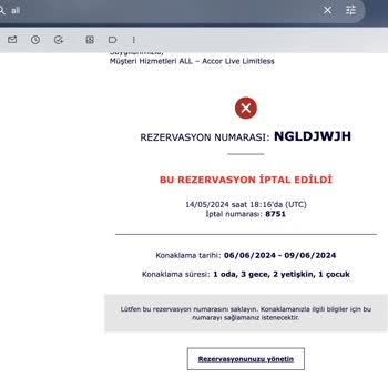 ETS Otel Tarih Değişikliği Konusunda Yardımcı Olmaması