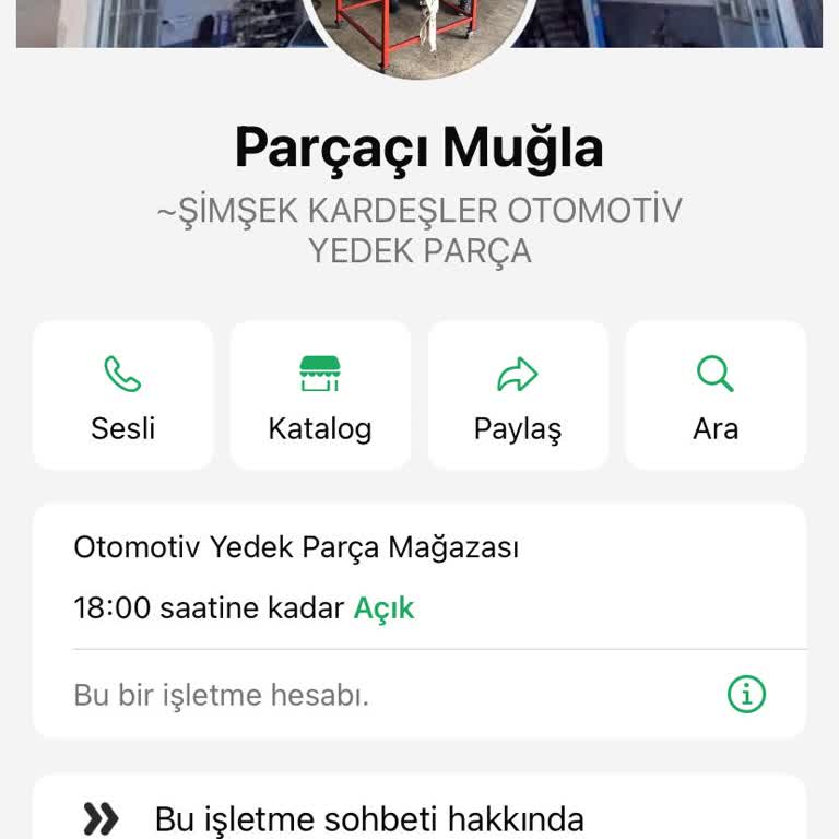 Şimşek Kardeşler Oto Yedek Parça Satın Alma Sorunu Ve İletişim Kesintisi