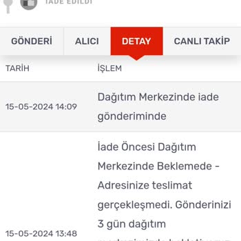 Kargomsende Firmasının Ürünü Teslim Edememesi