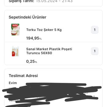 Migros'un Sürekli Eksik Sipariş Getirmesi