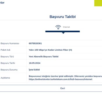 TTNET Ve Başvurumu Nedenli 50 TL İçin İptal Etti Şaka Gibi...
