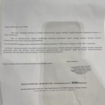 Skechers Aynı Yerden Açılma