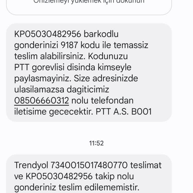 PTT Kargo Teslimat Sorunu: Eve Gelmeden Arıyorlar