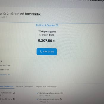 Sigortam.net Teklif Karmaşası, Uygun Fiyatlı Poliçe Kestirememe.