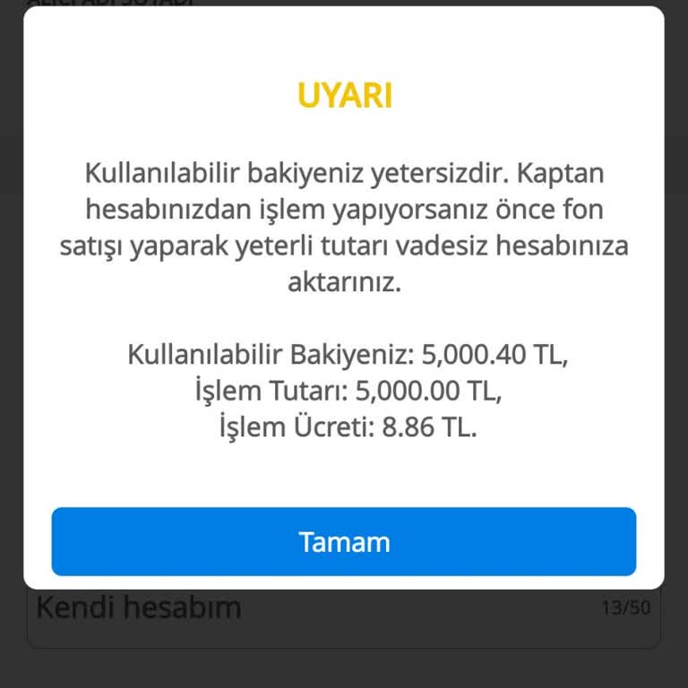 Denizbank EFT Ücreti Kesilmesi