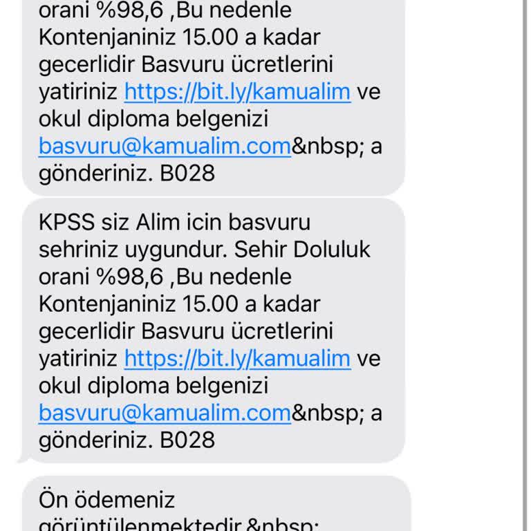 Memuratamalari.com KPSS'siz Alım Vaadiyle Ön Başvuru Mağduriyeti