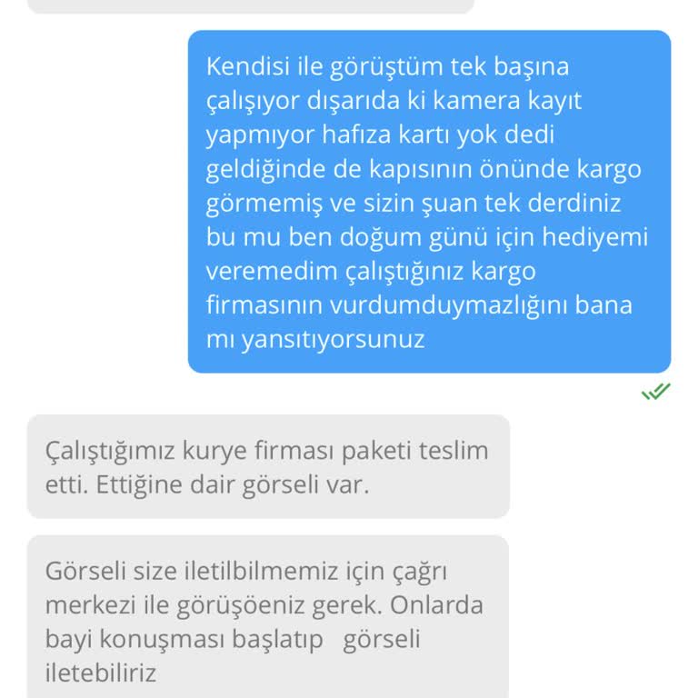 Çiçek Sepeti Şahsıma Teslim Etmediği Ürünün Parasını İade Etmiyor