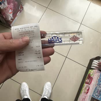 10 Cm Plastik Cetvel 40 TL!