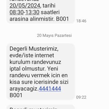 Türk Telekom İnternet Sorunu Yetkili Kişi İle Görüşmek İstiyorum