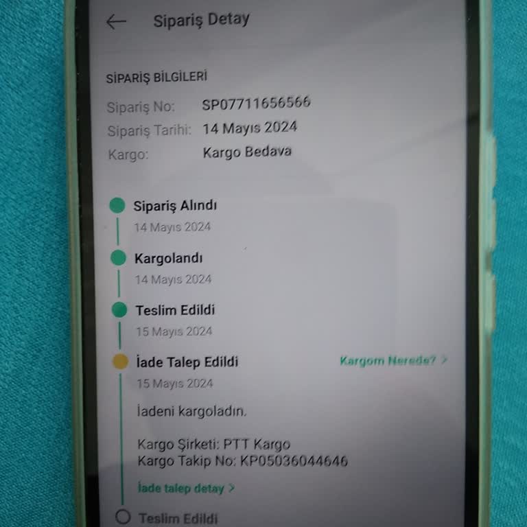 Dolap Uygulamasından İade Alıcıya Kargo Bedeli Ödetilmesi