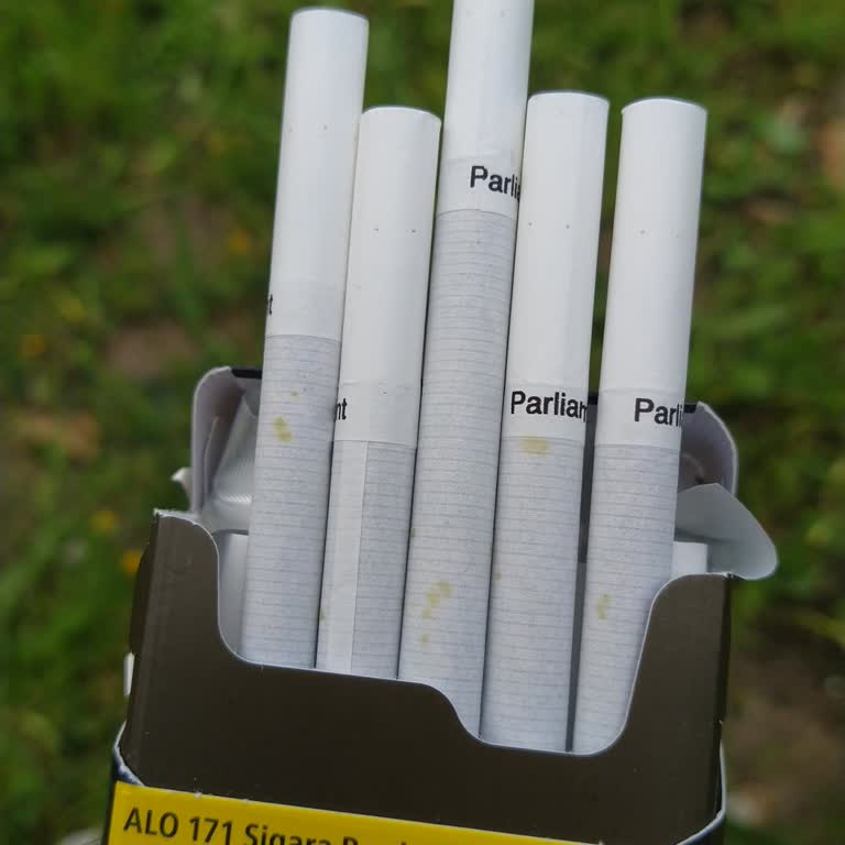 Parliament Sigarasındaki Sarı Lekeler