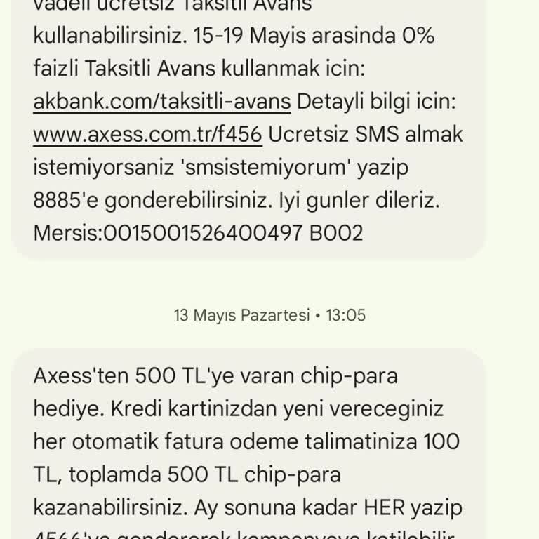 Akbank Kampanya Ve Şikayetin Sonucu