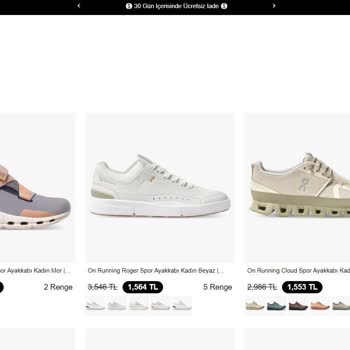 On Running Ayakkabı Yanıltıyor
