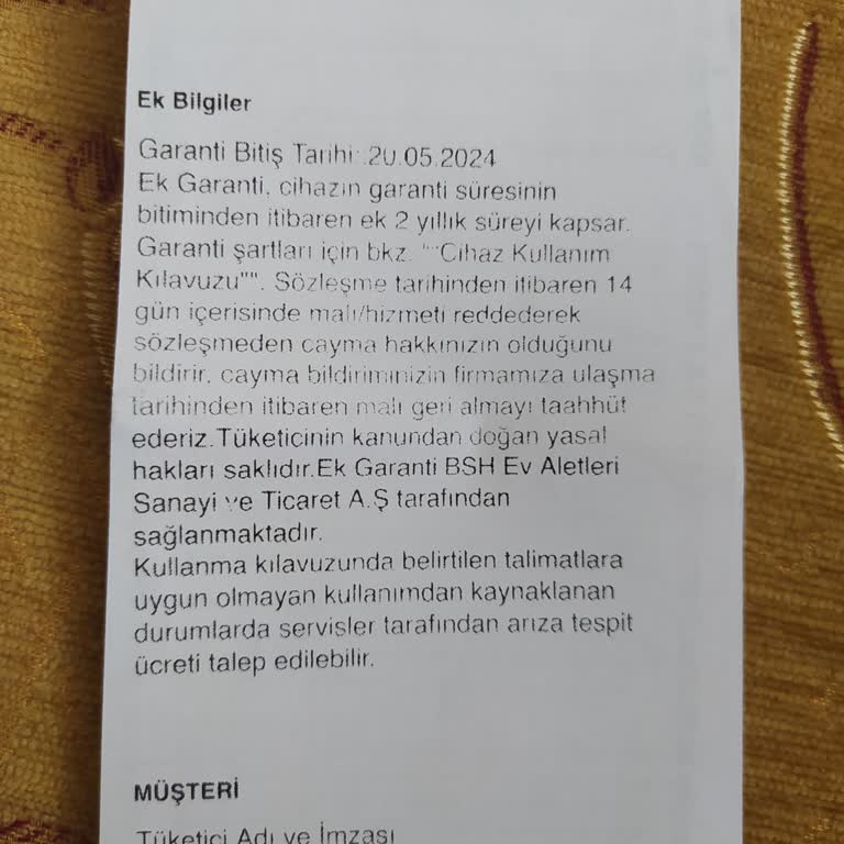 Profilo Verilen Belgeler Aksesuar Olarak Veriliyor