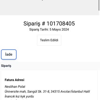 Saat & Saat İade Sorunu, İade Yapmıyor.