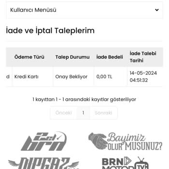 Aypara ( İpara ) Ücret İadesini Gerçekleştirmiyor!