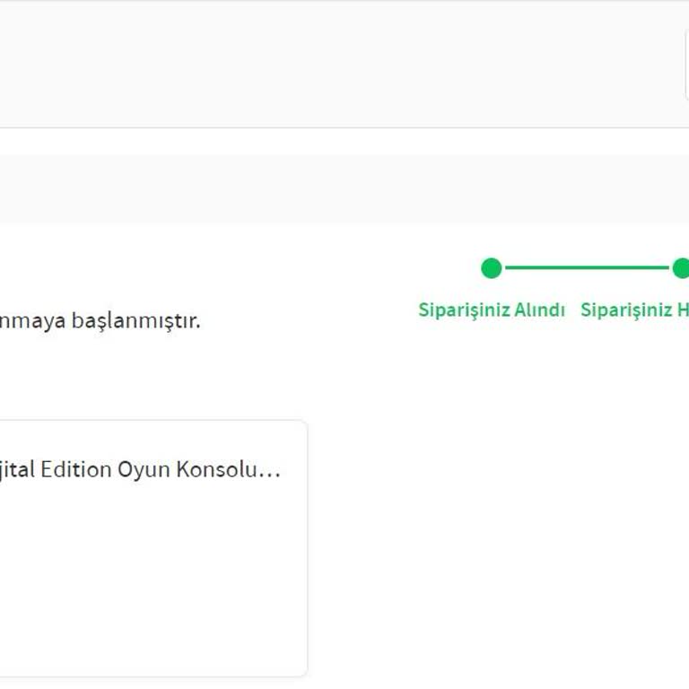 9183104343 Numaralı Trendyol Siparişinin 1 Aydır Kargoya Verilmemesi