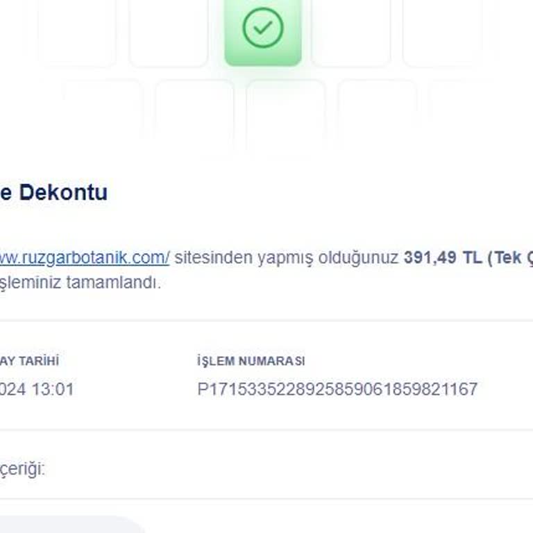 Rüzgar Botanik Ürünüm Gönderilmiyor, İletişim Sorunları Yaşıyorum