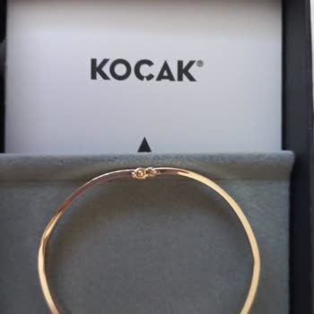 Koçak Jewelry Koçak.com.tr Sitesinden Aldığım Kelepçe Bileklik İlk Günden Yamuldu