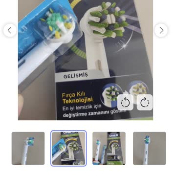 Hepsiburada Sahte Oral-B Cross Action Diş Fırçası Başlığı Satıyor!