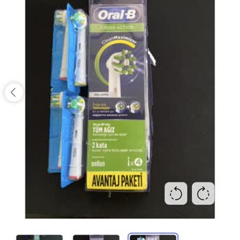 Hepsiburada Sahte Oral-B Cross Action Diş Fırçası Başlığı Satıyor!